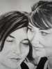 Couple, 8x10, charcoal and graphite, 2007