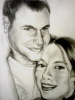 Joe and Lacey, 8x10, graphite, October 2006