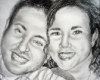 Adam and Jami, 8x10, graphite, 2007