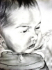 Baby Brother, graphite, 11x14, 2005